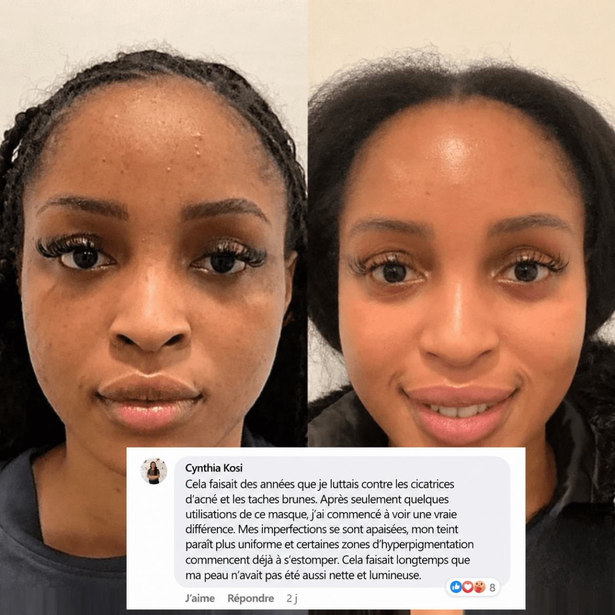 Masque de Nuit au Collagène — Lisse, hydrate et illumine - Nyra Beauty